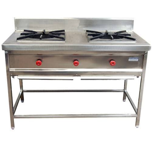 SS 2 Burner Gas Range