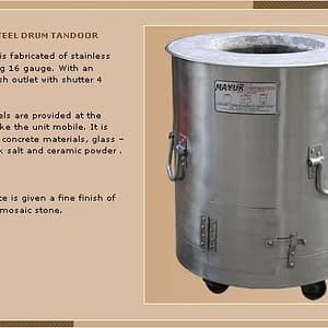 S.S Drum Tandoor