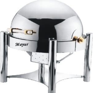 Pipe round Roll Top Chafing Dish