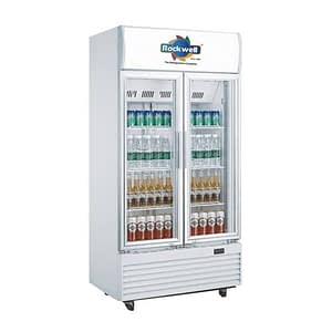 Vertical Display Refrigerator