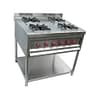 SS 4 Burner Gas Range